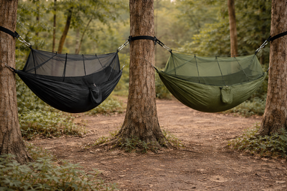 Hamaca de Camping con Mosquitero Integrado – Portátil y Resistente