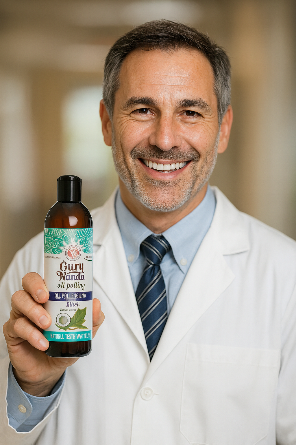 Aceite Dental CocoMint GuruNanda® – Aliento Fresco y Limpieza Natural