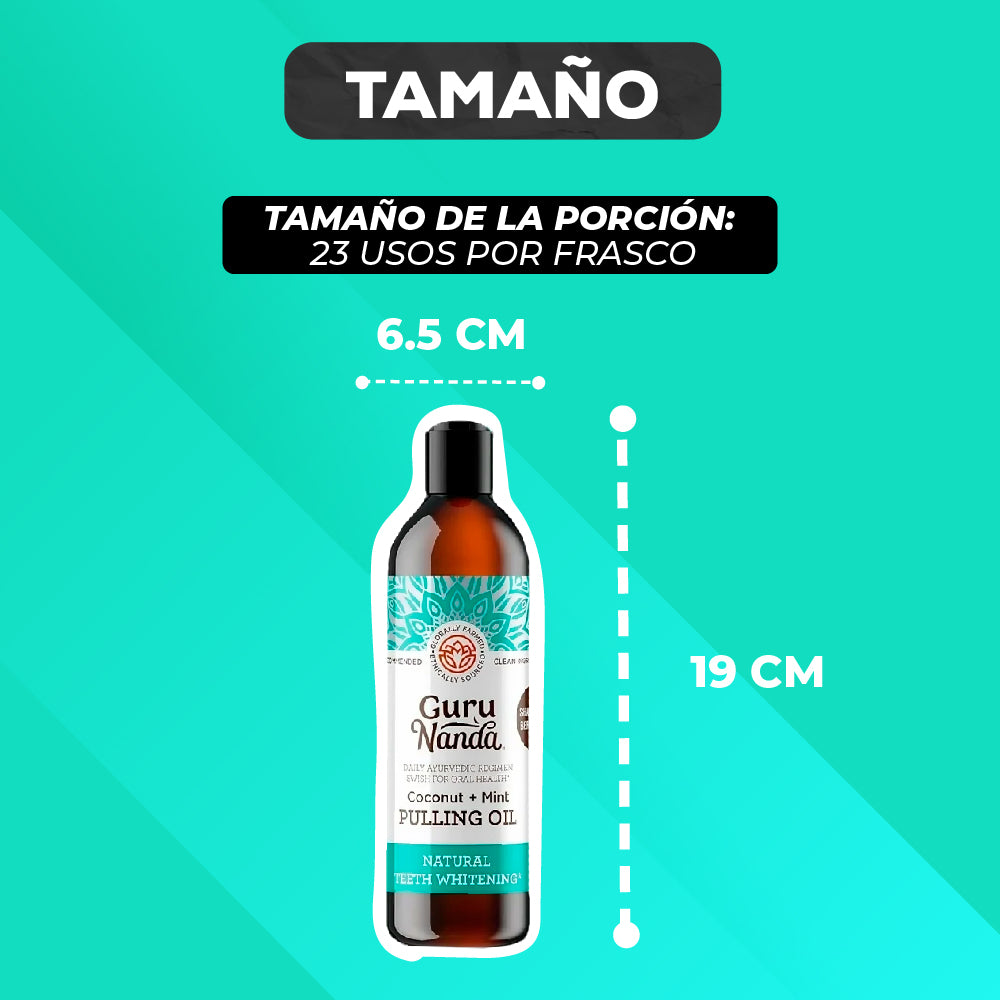 Aceite Dental CocoMint GuruNanda® – Aliento Fresco y Limpieza Natural