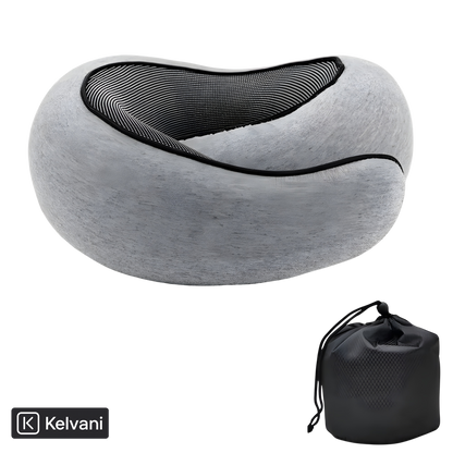 Kelvani Comfort 360™ – Almohada Ergonómica de Viaje