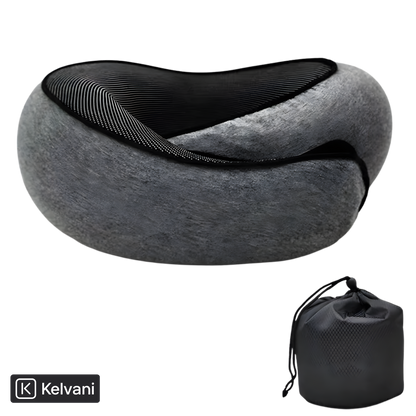 Kelvani Comfort 360™ – Almohada Ergonómica de Viaje
