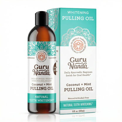 Aceite Dental CocoMint GuruNanda® – Aliento Fresco y Limpieza Natural